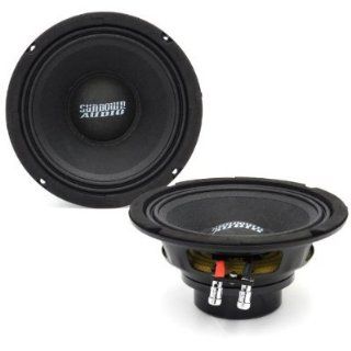 Neo Pro 6.5 PAIR   Sundown Audio 6.5" 100 Watt RMS 8 Ohm Midrange Speakers  Vehicle Speakers 