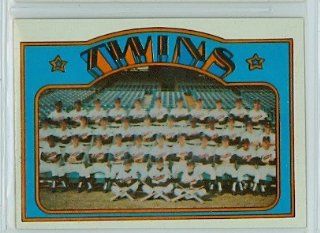 1972 Topps Baseball 156 Twins Team Near Mint Plus at 's Sports Collectibles Store