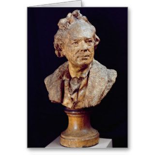 Bust of Christoph Wilibald von Gluck  c.1775 Greeting Cards