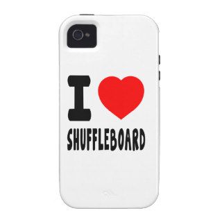 I Love Shuffleboard iPhone 4/4S Cover