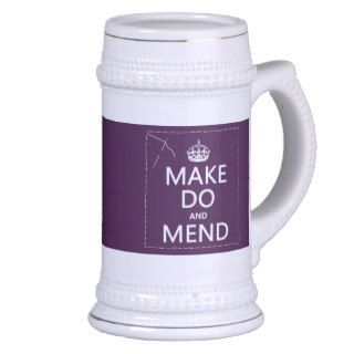 Make Do and Mend (all colors) Coffee Mug