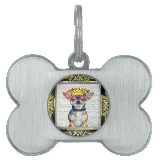 COLORFUL HAPPY DOG TAG HOLIDAY GIFT PET ID TAGS