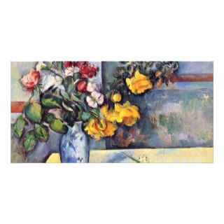 Still Life Flowers In A Vase By Paul Cézanne Photo Cards