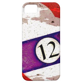 BILLIARDS BALL NUMBER 12 iPhone 5 COVERS