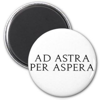 Ad Astra Per Aspera Magnet