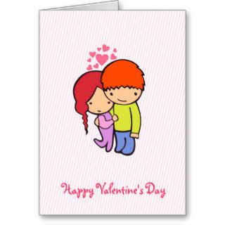 Cute couple greeting cards