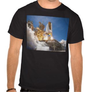 Space Shuttle Atlantis Launching STS 132 Mission T shirts