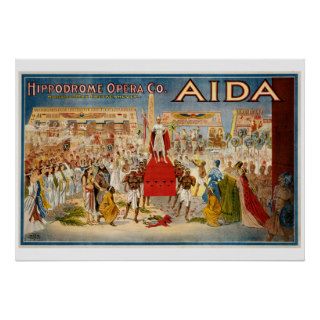 Aida Opera poster 1898