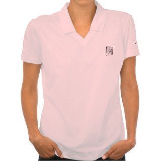 Aluminum Pink Polo Logo Shirt