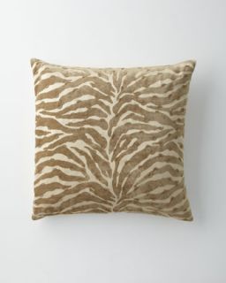 Animal Pillow with Metal Beads, 22Sq.