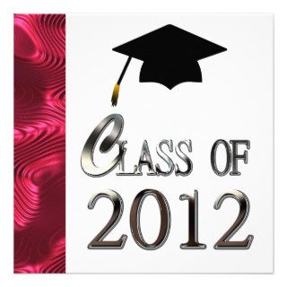 Class Of 2012 Party Invitations