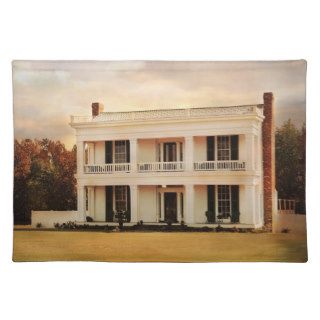 Southern Mansion Antebellum Home Placemat