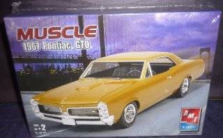 #38491 AMT/Ertl Muscle 1967 Pontiac GTO 1/25 Scale Plastic Model Kit,Needs Assembly Toys & Games