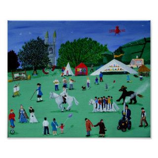 Widecombe Fair Poster Print Large