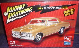 #38519 AMT/Ertl Johnny Lightning 1964 Pontiac GTO SnapFast 1/25 Scale Plastic Model Kit,Needs Assembly Toys & Games
