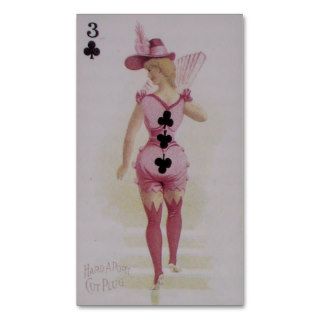Three of Clubs ~ Business Card