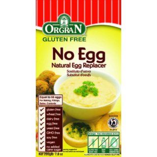 OrgraN No Egg Natural Egg Replacer, 7 Ounce Packages (Pack of 8)  Grocery Eggs  Grocery & Gourmet Food