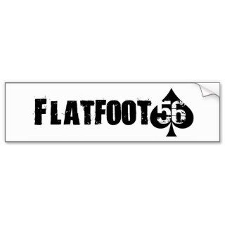 flatfoot 56 sticker bumper sticker