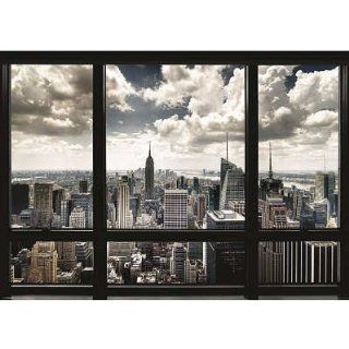New York City Window Huge Poster  