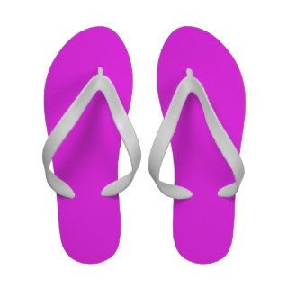 solid dk purple pink color flip flops