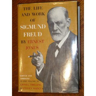 Life and Work of Sigmund Freud Ernest Jones Books