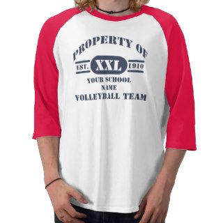 Property of Volleyball Team T Shirt