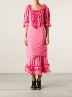 Comme Des Garçons Ruffled Detail Gown   Solis