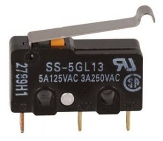Switch Subminiature Basic SS 5GL13 Single Pole Double Throw Normally Closed Simulater Roller Lever 5 Electronic Component Switches
