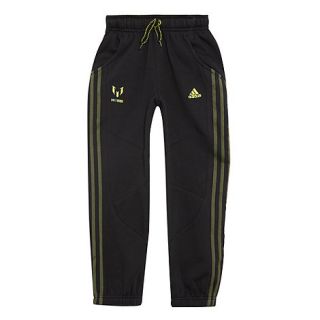 adidas Adidas Dark grey neon striped jogging bottoms