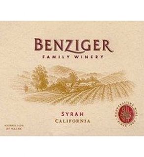 Benziger Family Winery Syrah 2009 750ML Wine