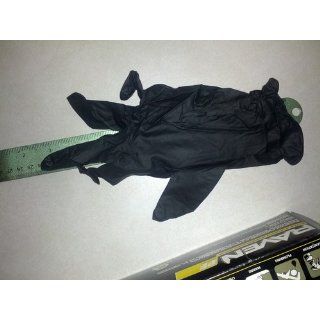 SAS Safety 66518 Raven Powder Free Disposable Black Nitrile 6 Mil Gloves, Large, 100 Gloves by Weight   Work Gloves  