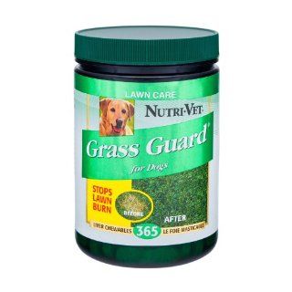 Nutri Vet Grass Guard Chewable Tablets for Dogs, 365 Count  Pet Bone And Joint Supplements 