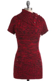 Afternoon Reading Dress in Red and Black  Mod Retro Vintage Dresses