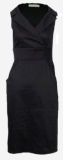 Chaiken Cotton Stretch Portrait Dress Black (10) [Apparel] [Apparel] [Apparel]