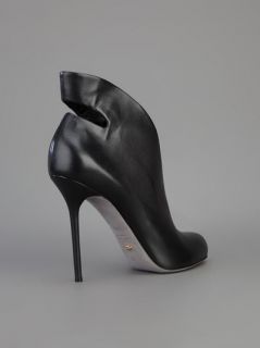 Sergio Rossi Cut out Ankle Bootie