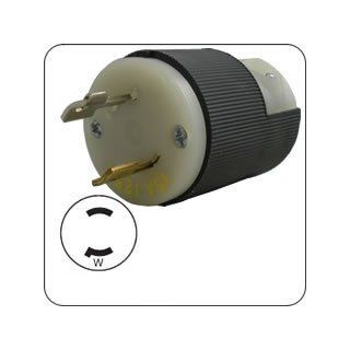 HUBBELL HBL7545C AC Plug NEMA L1 15 Male   Electric Plugs  