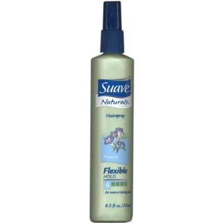 Suave Naturals Hairspray Freesia Flexible Hold 6 for Natural Feeling Hold 8.5 oz (Pack of 2)  Hair Sprays  Beauty