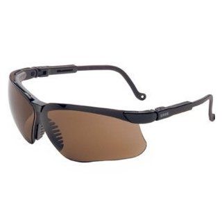Uvex S3201X Genesis Safety Eyewear, Black Frame, Espresso UV Extreme Anti Fog Lens   Eye Protection Equipment  
