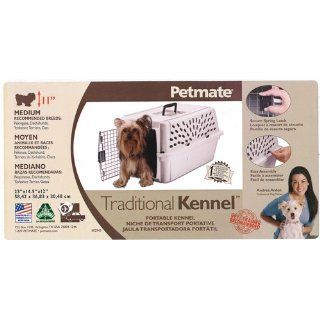 Petmate Medium Traditional Kennel, Light Gray  Pet Kennels 