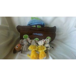 Avon Tiny Tillia Noah Ark Boat with 7 animals plush soft baby toddler  Plush Animal Toys  Baby