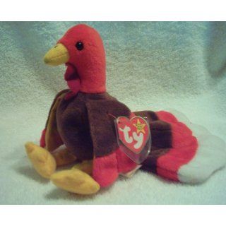 Ty Beanie Babies   Gobbles the Turkey Toys & Games