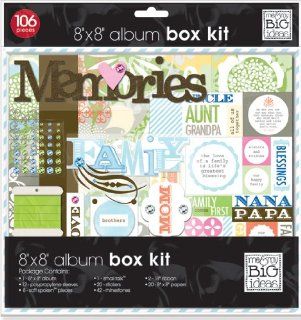 me & my BIG ideas 8 Inch by 8 Inch The Ones I Love Scrapbook Box Kit