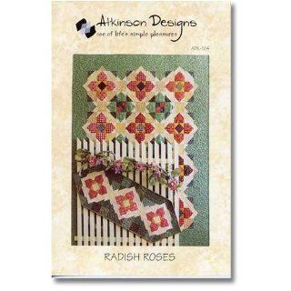 Radish Roses Quilt and Table Runner Patterns  