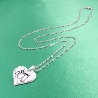 One Direction 'Harry Signature' Heart Necklace Jewelry