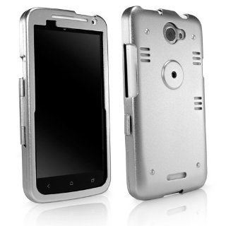 BoxWave HTC One X AluArmor Jacket   Rugged, Heavy Duty Anodized Aluminum Metal Case for Slim and Durable Protection   HTC One X Cases and Covers (Metallic Silver) Cell Phones & Accessories