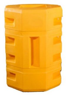 Dixie Poly B 18 Large Column Protector for 18" Columns, Polyethylene, 31" Outside Diameter, 42.5" Height Science Lab Spill Containment Supplies