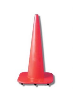 Jackson Safety F Traffic Cone, 28" Overall Height, Orange Science Lab Safety Cones