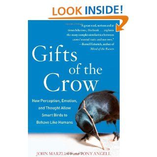 Gifts of the Crow How Perception, Emotion, and Thought Allow Smart Birds to Behave Like Humans John Marzluff Ph.D., Tony Angell 9781439198735 Books
