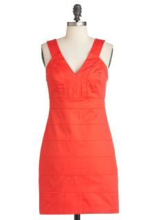 Be Seen in Tangerine Dress  Mod Retro Vintage Dresses