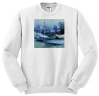 TNMPastPerfect Winter   NY Central Park Painting   Sweatshirts Clothing